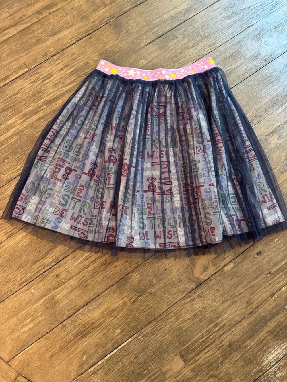 NWT Matilda Jane 435 Girls Size 12 Shining Star Tulle Skirt Kind Strong Twirl